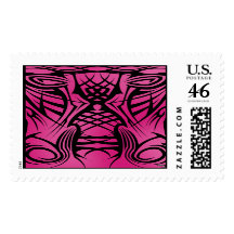 Pink Tribal Stamps
