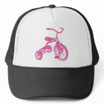 Pink Tricycle Mesh Hat