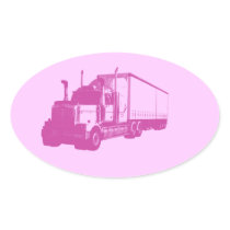 Pink Truck Sticker