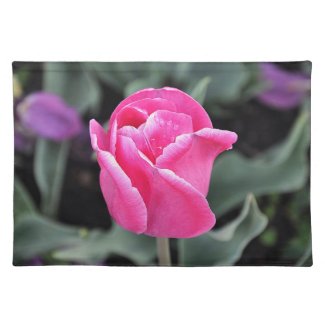 Pink Tulip American MoJo Placemats