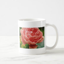 Pink Tulip 'Eros', double late flowers Coffee Mugs