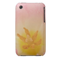 Pink Tulip iPhone 3 Case-Mate Barely There