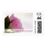 Pink Tulip %u2022 July Wedding Stamp stamp