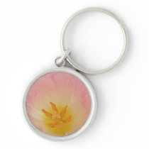 Pink Tulip Keychain/Keyring