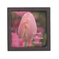 Pink Tulip Wedding Gift Box Premium Gift Box