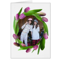 Pink Tulips Card