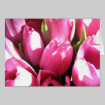 Pink Tulips Card cards