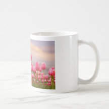 Pink Tulips Mugs