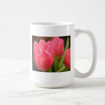 Pink Tulips Mugs