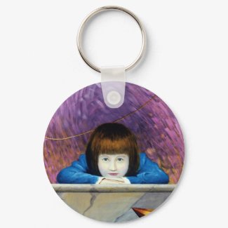Pink Tunnel keychain