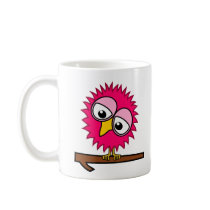 Pink Tweet Beautiful Bridesmaid Thank You Mug