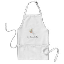 Pink Two Becomes Three aprons