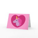 Pink Unicorn cards by toxiferous Pink Unicorn cards