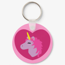 Pink Unicorn keychains