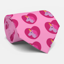 Pink Unicorn ties