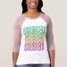 Ladies 3/4 Sleeve Raglan (Fitted)