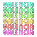 Pink Valencia Valencia t-shirts