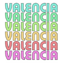 Pink Valencia Valencia t-shirts
