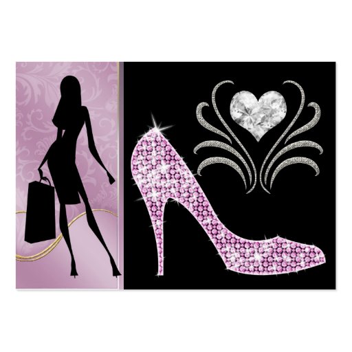 Pink Version Fashion Business Card - SRF (front side)