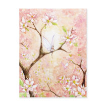 Pink View Blossom Post Card