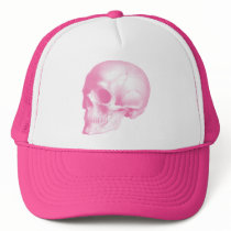 Pink Vintage Skull hats
