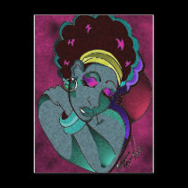 Pink Vision postcards by Chocolate_honeybee Pink Vision postcards