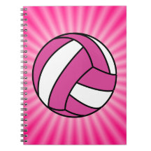 Pink Volleyball
