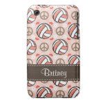 Pink Volleyball iPhone 3 Case Mate Cover