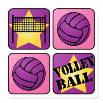 Pink Volleyball posters by mikaushop Pink Volleyball posters