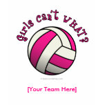 Pink Volleyball Shirts