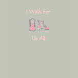 Pink Walking Boots/2 sided Tshirts