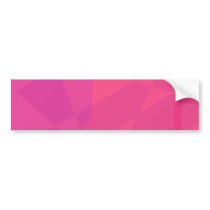 Pink Water Bumper Sticker
