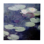 Pink Water-Lilies: 1897-99 by Monet Tile