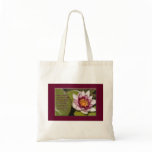 Pink Water Lily bags