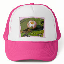 Pink Water-Lily Bud Hat