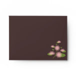 Pink Water Lily Elegant Simple Contemporary Envelope