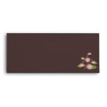 Pink Water Lily Elegant Simple Contemporary Envelope