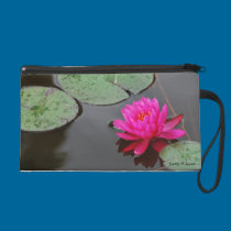 Pink Water Lily bagettes bags