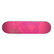 Pink Water Skateboard Deck
