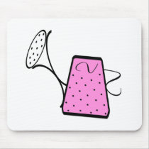 Pink Watering Can mousepads
