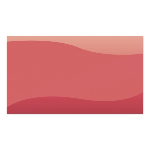 Pink Waves - Business Business Card Templates (back side)