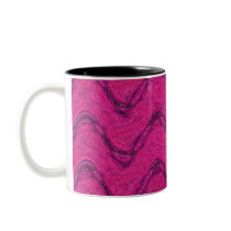 pink waves mugs