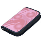 Pink Waves With Hearts Rickshaw Folio planners