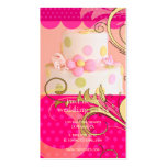 Pink Wedding Cake/Bakery/pâtisserie Business Card Template