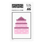 Pink Wedding Cake postage