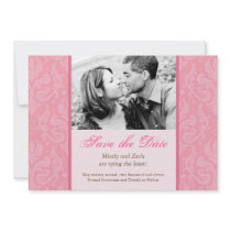 Pink Wedding Invitation Template by colourfuldesigns Pink Wedding Invitation Template
