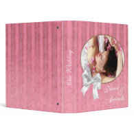 Pink Wedding Photo Album binder