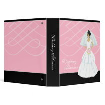 Pink Wedding Planner binders by heartlocked Pink Wedding Planner binders