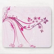Pink Whimsy Mouse Pads