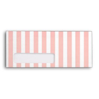 pink white elegant stripes envelopes